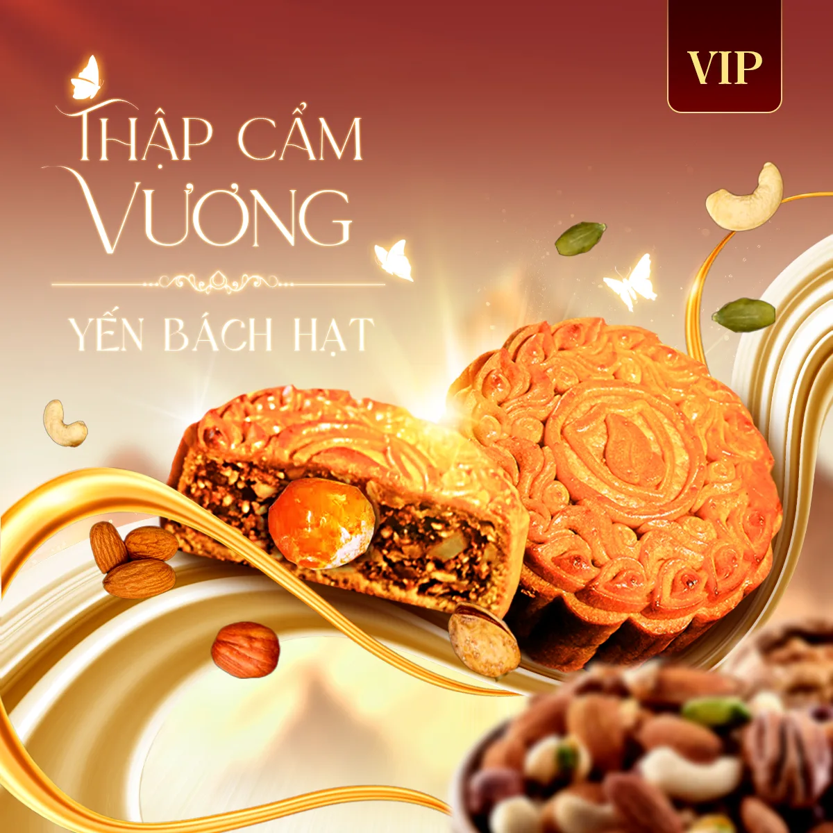 Bánh Thập Cẩm Vương Yến Bách Hạt