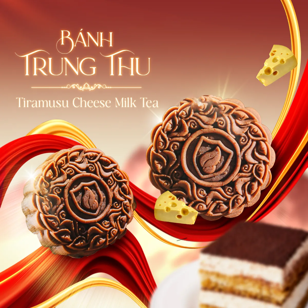 Tiramisu Cheese Milk Tea
