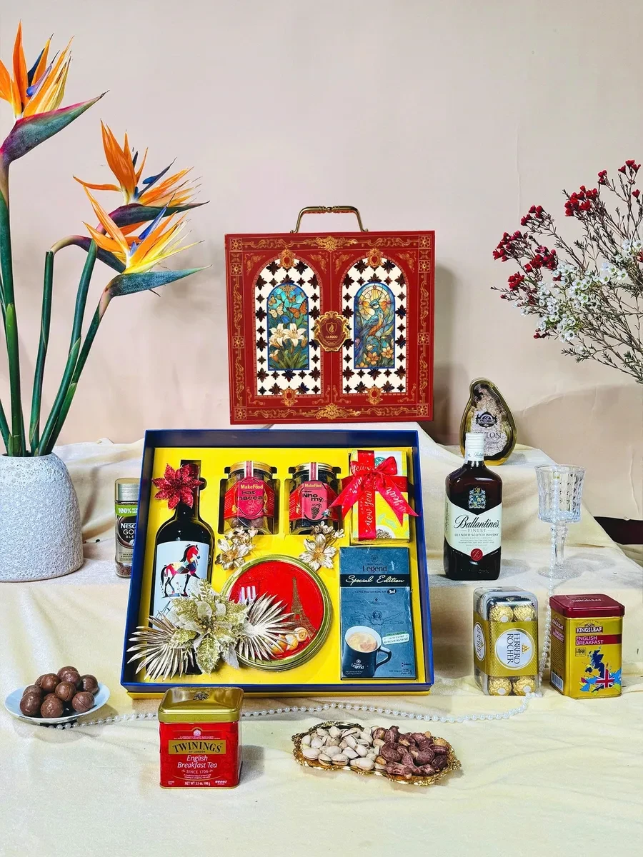 Set quà Tết doanh nghiệp gồm những gì và cách phối món